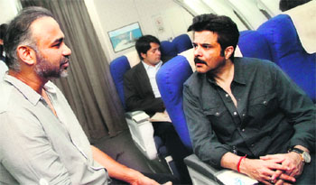 Abhinay Deo and Anil Kapoor