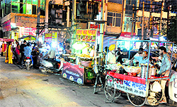Rehris and kiosks line up the Middumal street in Bathinda and a foodie has a lavish spread to choose from