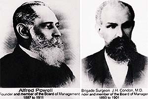The portraits of founders of the Wynberg Allen school, Mussoorie.