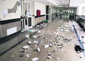 An inside view of the MC office in Jalandhar