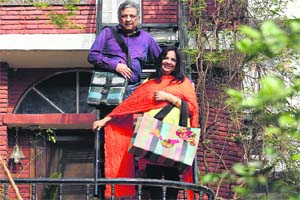 Anita and Shalabh Ahuja, who have set up Conserve India