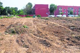 A park in a deplorable condition in Sector 41, Chandigarh