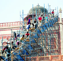 A success story of public private partnership that involved ASI, CPWD, MC of Delhi