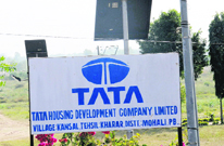 A file photo of the Tata Camelot project near Kansal on the periphery of Chandigarh.