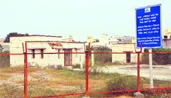 The AAI office where the robbery took place on the Barnala road. 