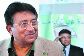 Pervez Musharraf in Dubai