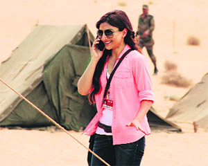 A still from the movie, War Chhod Na Yaar                         