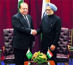 Firm lines were drawn even before Manmohan Singh and Nawaz Sharif met