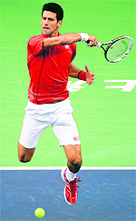 Novak Djokovic won his 15th Masters title as he defeated Juan Martin del Potro in the final of the Shanghai Masters on Sunday