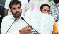 NK Sharma, Chief Parliamentary Secretary
