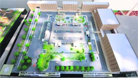 A model of the parking lot