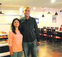 Shiwani Tomar and Aditya Prabhu