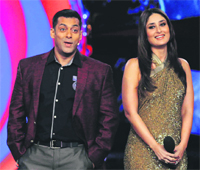 Salman Khan with Kareena Kapoor Khan 