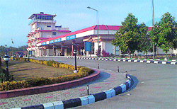 The Gaggal airport in Kangra district. Photo: Kamaljeet