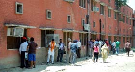 The District Transport Office in Amritsar