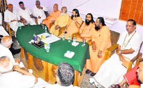 Representatives from various sections of society deliberate upon ways to check the spread of dengue in Haridwar on Friday