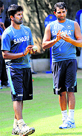 Vinay Kumar and Shami Ahmed may get some assistance from the Mohali wicket