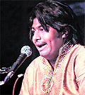 Mohammed Aman Khan perform at the Virasat, a cultural fest, in Dehradun