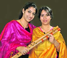 Sushmita (L) and Debopriya