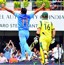 Shami Ahmed ran through the Aussie top order, which Indian bowlers had failed to do until now