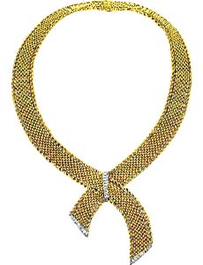 A collar by Olivia Collings