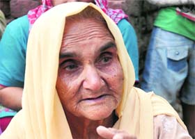 Rakkhi Devi narrates her misery at Lalyal Camp
