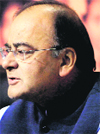 Arun Jaitley in New Delhi on Monday.  PTI