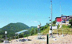 The energy park at the Dr YS Parmar University of Horticulture and Forestry at Nauni