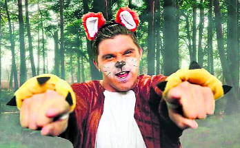 A still from the song The Fox