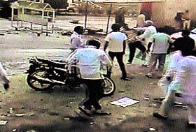 CCTV footage of the attack released on Saturday