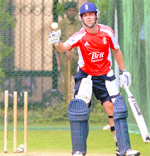 One positive for England was the form of Jonathan Trott, who scored an unbeaten 113.  File photo
