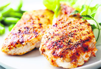 choose roasted/ baked, grilled or barbequed snacks.