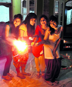 Youngsters might like to celebrate with their friends