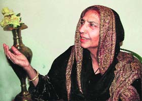 A file photo of legendary singer, Reshma