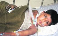 Ishant (9) who died at a private hospital in Jalandhar. A Tribune photograph
