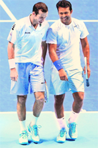 Leander Paes and Radek Stepanek.