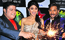 Diwali celebrations on the sets of Nach Baliye-6