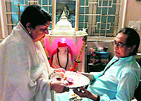 Lata Mangeshkar with her brother Hridaynath