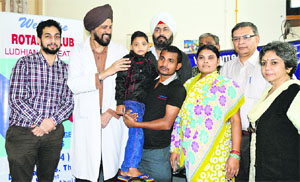 Doctor HS Bedi, who performed a heart surgery on five-year-old Mohit, in Ludhiana