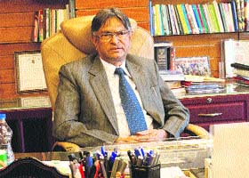 Talat Ahmad, Vice Chancellor of the University of Kashmir