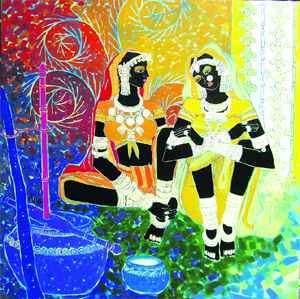 Paintings by Anuradha Thakur