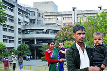 A view of the Advanced Paediatric Centre of the PGIMER