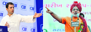 The poll panel has voiced its displeasure over Rahuls remarks and has issued a notice to Narendra Modi.