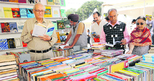 Visitors have a great time on Day one of the Chandigarh Book Fair