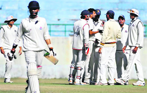 Parvez Rasool (97) was unlucky to miss out on century against Himachal Pradesh on Day 1. 