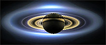 NASA on Wednesday released the first-ever natural-colour portrait  clicked on July 19 by Cassini spacecraft  of Saturn, in which the planet, its seven moons and rings, Earth, Venus and Mars are visible