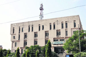 The BSNL customer care office near Bahu plaza in Jammu. 