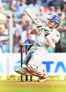 In what all probability is his last knock, Sachin seemed to be enjoying himself, free of all expectations and pressure. No wonder, most of his strokes were as good as they had been in his prime.