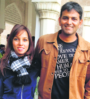 Anirudh Singh and Deepika Lal