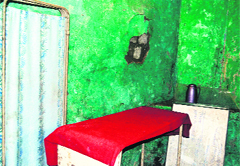 The urban health centre is in a shambles. A Tribune photograph